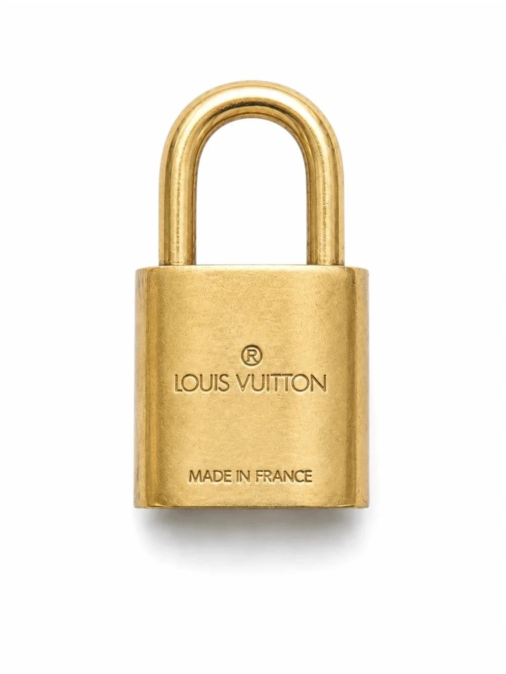 Authentic Louis Vuitton Lock & Matching Key #309 Brass Made in France